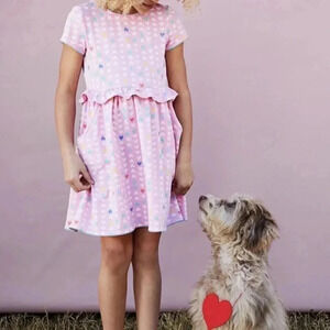 Matilda Jane Dream Chasers Paper Hearts Dress Size 2